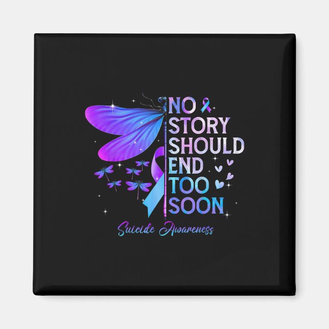 Imán Dragonfly, ninguna historia debería terminar pront (Frente)