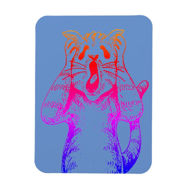 Imán DRAMA DE HORROR DE gótico, ALGUIEN MOVÍA LITTERBOX (Vertical)