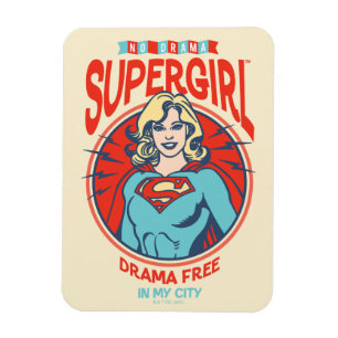 Imán Drama de superchica libre en mi ciudad