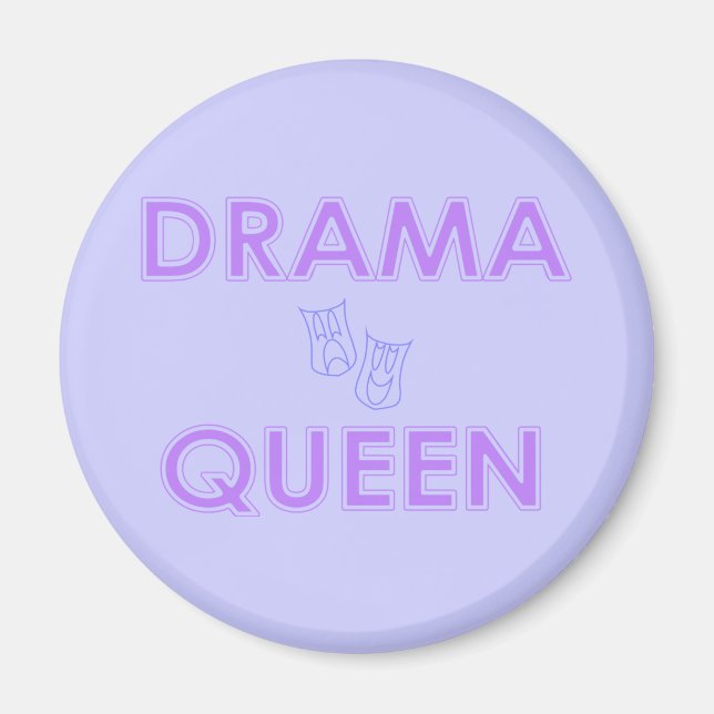 Imán Drama Queen Magnet (Frente)