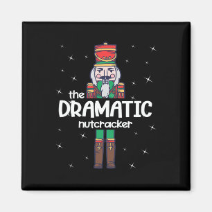 Imán Dramática familia Nutcracker coincidiendo con rega