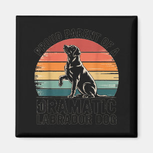 Imán Dramático Labrador Divertido Dueño de Mascotas Pad