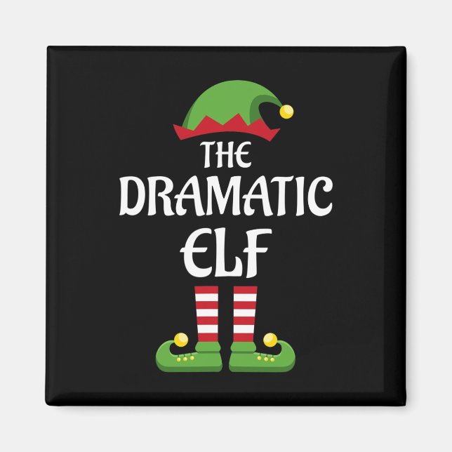 Imán Dramáticos Navidades del grupo de correspondencia  (Frente)