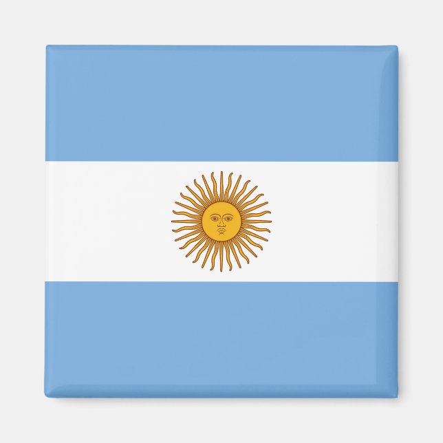 Imán Drapeau Argentine (Frente)