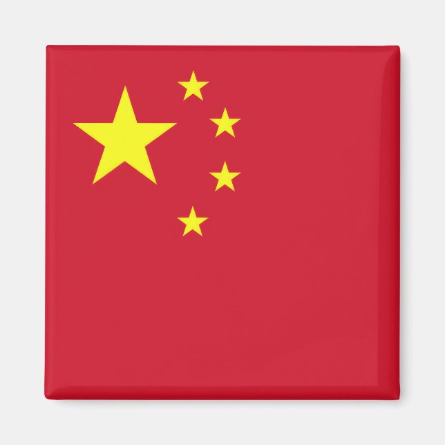 Imán Drapeau Chine (Frente)