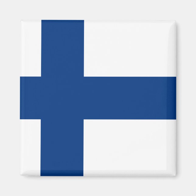 Imán Drapeau Finlande (Frente)