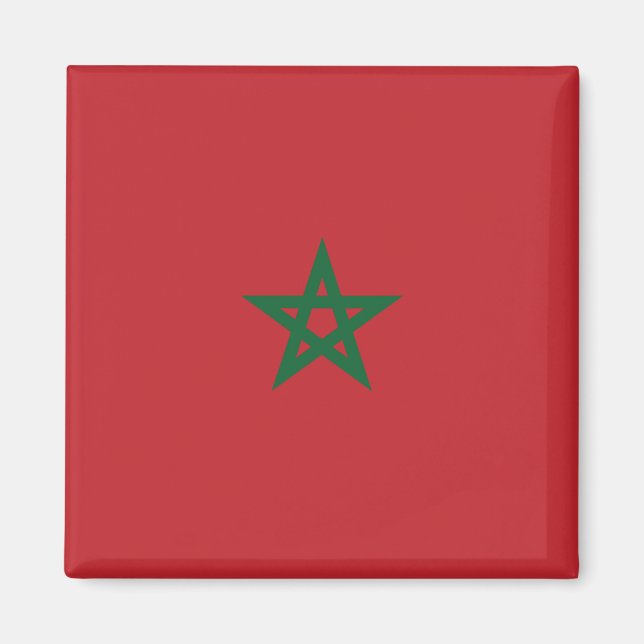Imán Drapeau Maroc (Frente)