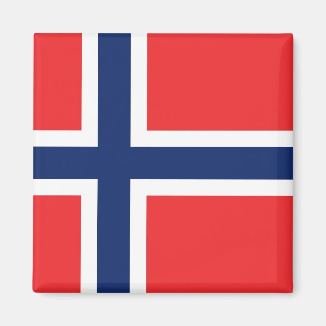 Imán Drapeau Norvège (Frente)