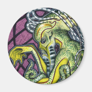 Imán Dread Cthulhu Round Magnet