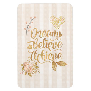 Imán Dream Believe Achieve