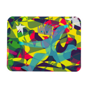 Imán Dream Run Surreal Imagination Flexible Magnet
