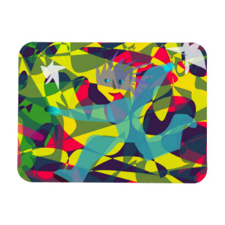 Imán Dream Run Surreal Imagination Flexible Magnet