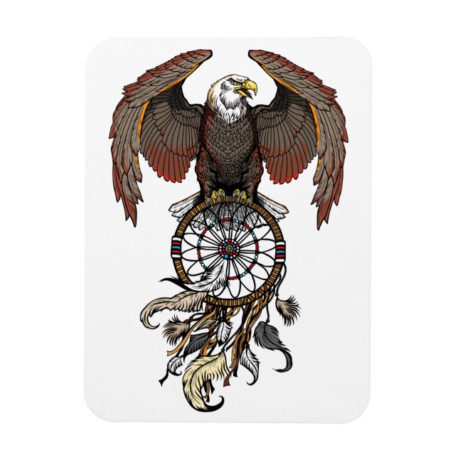 Imán Dreamcatcher indis (Vertical)