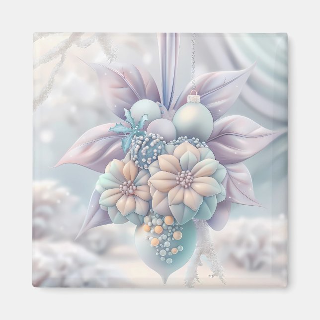 Imán Dreamy Christmas Ornament Magnet (Frente)