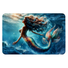 Imán Dreamy océano sirena chica criatura fantasía