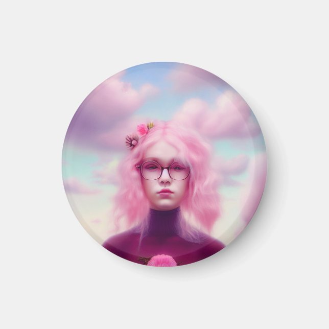 Imán Dreamy Pink (Frente)