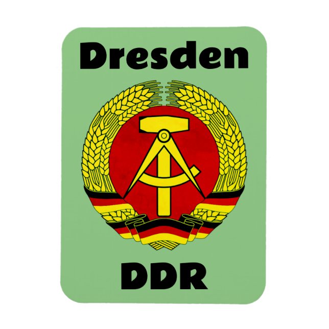 Imán Dresden, DDR, Dresden, Alemania - Ossi de Alemania (Vertical)
