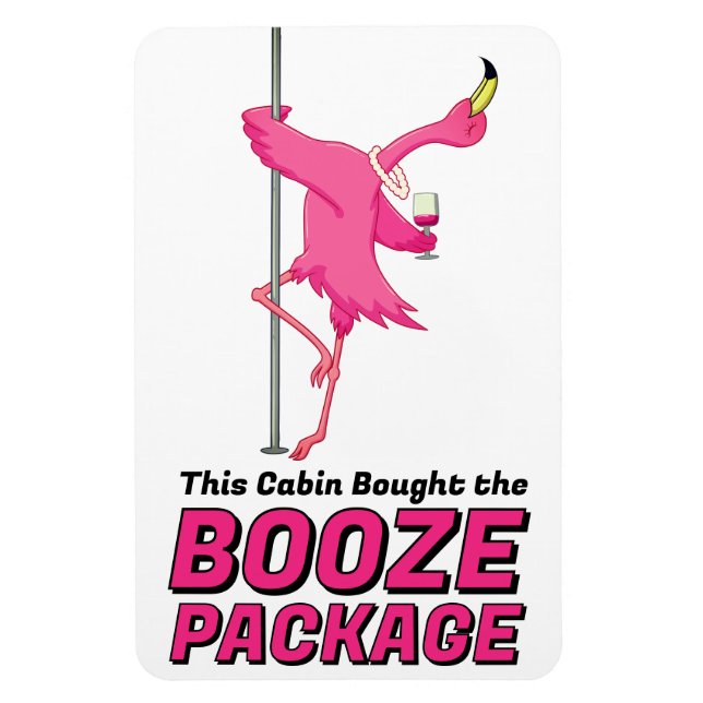 Imán Drink Package Cruise Ship Stateroom Magnet (Vertical)