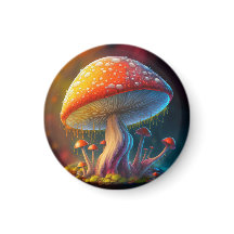 Drippy Amanita Muscaria Magnet