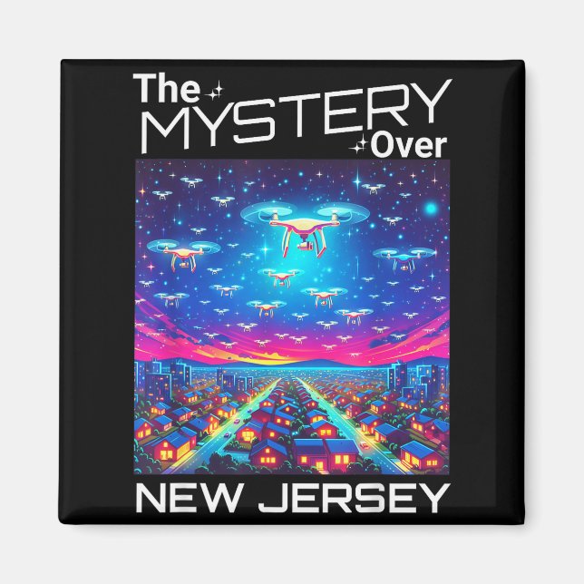 Imán Drones New Jersey The Mystery Over New Jersey Funn (Frente)