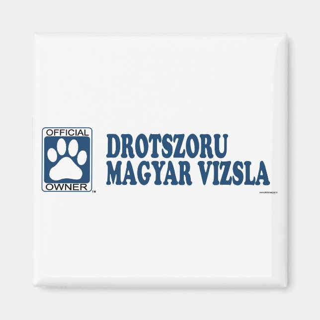 Imán Drotszoru Magyar Vizsla Blue (Frente)