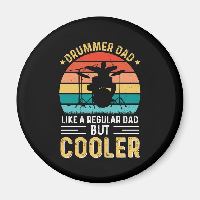 Imán Drummer Dad (Frente)