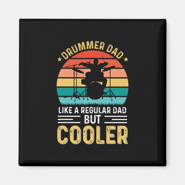 Imán Drummer Dad (Frente)