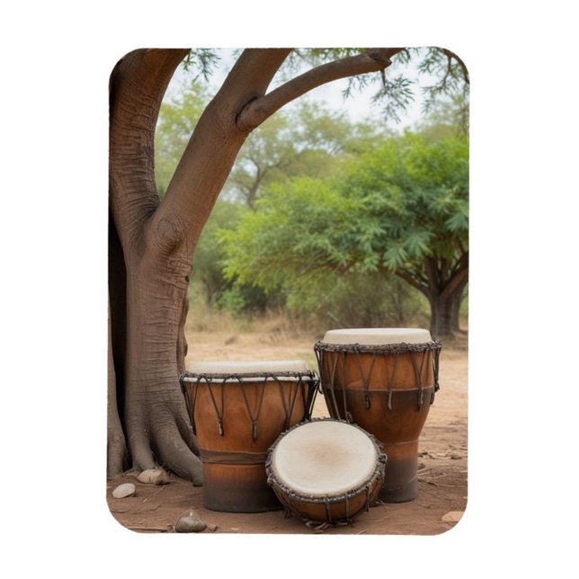 Imán Drums africanos (Vertical)