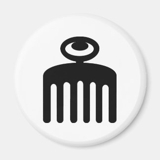 Imán Duafe | Símbolo Adinkra para belleza femenina
