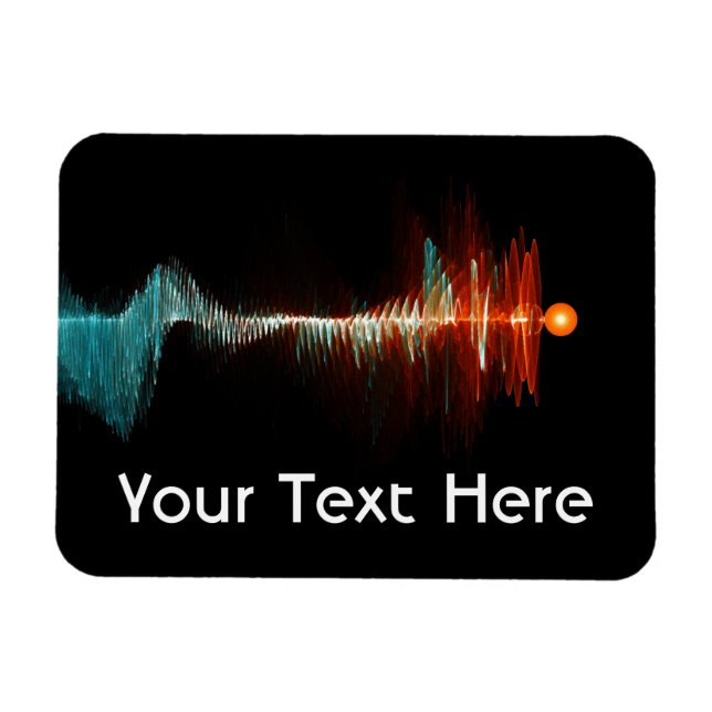 Imán Dualidad de onda de partículas (Horizontal)