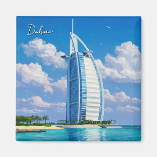 Imán Dubai Burj Al Arab Viaje De Emiratos Árabes Unidos