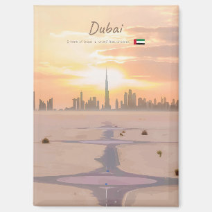 Imán Dubai, Emiratos Árabes Unidos - Desierto del horiz