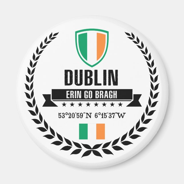 Imán Dublin (Frente)
