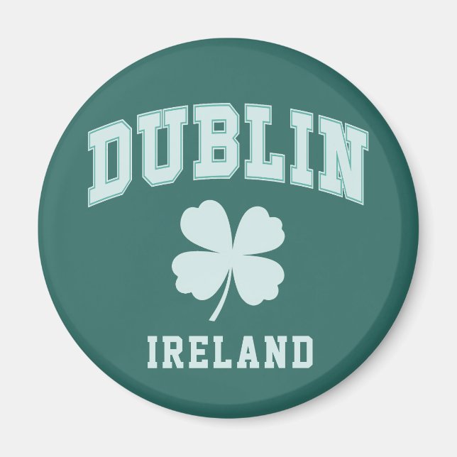 Imán Dublin Irlanda (Frente)