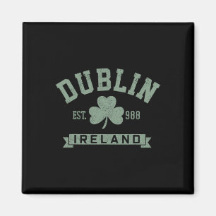Imán Dublín Irlanda Clover Leaf Irish St Patricks Day