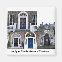 Imán Dublin Irlanda, puertas antiguas