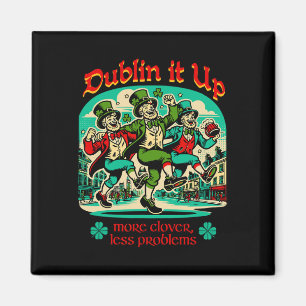 Imán Dublin It Up - Baile de Leprechauns irlandés