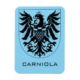 Imán Duchy of Carniola Monochrome Heraldic Art 