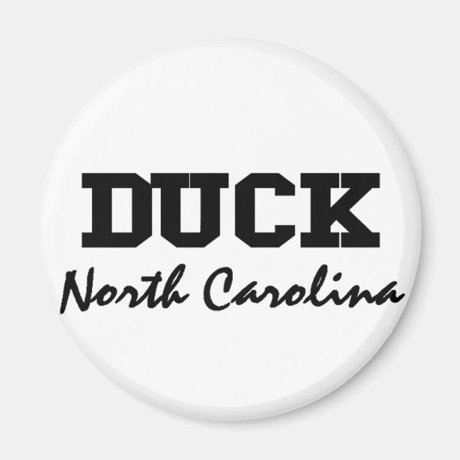Imán Duck North Carolina (Frente)