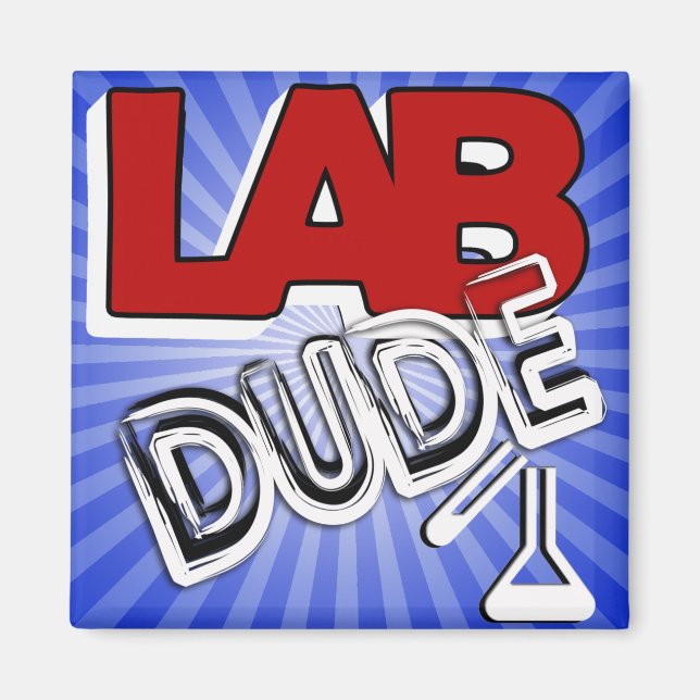 IMÁN DUDE LAB - LABORATORIO (Frente)