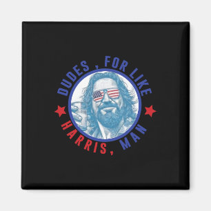 Imán Dudes Como Harris Man Kamala Wheimer Funny Quo