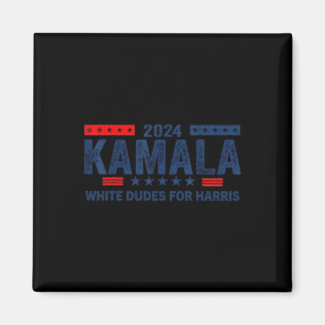 Imán Dudes De Kamala Harris 2024 Para Las Elecciones Pr (Frente)