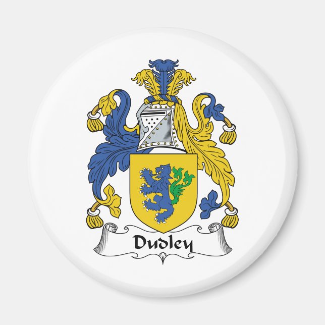 Imán Dudley Family Crest (Frente)
