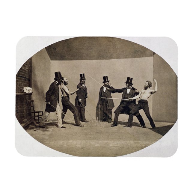 Imán Dueling (foto) (Horizontal)