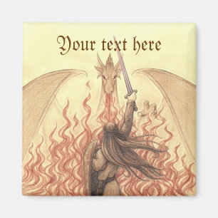 Imán Duende contra dragón