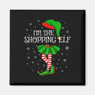 Imán Duende de compras Navidad Pareo Familia Mujeres Ni