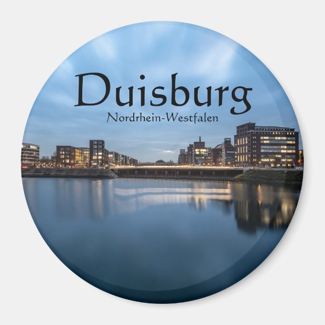 Imán Duisburg Alemania (Frente)