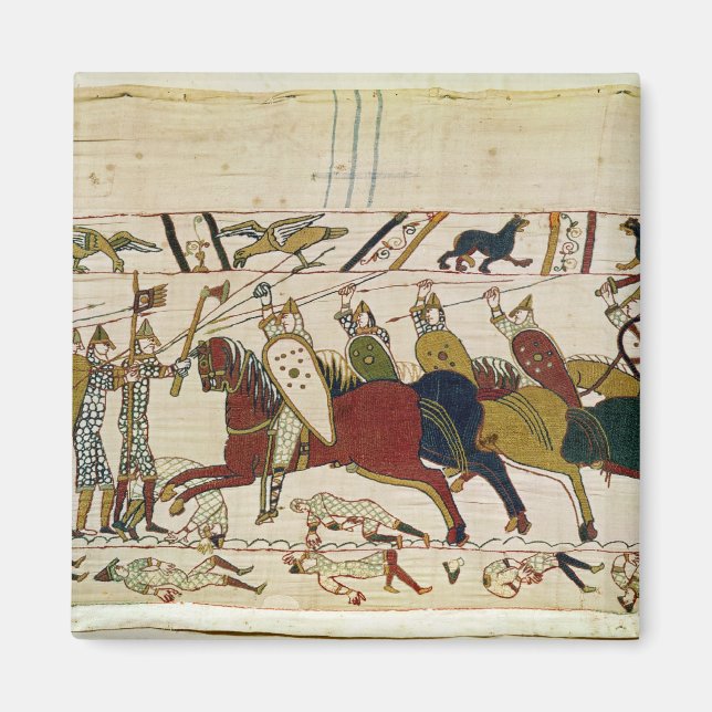 Imán Duke William exhorta a sus tropas (Frente)