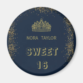 Imán "Dulce 16 Soirée: Glam, Glitz y Good Times"