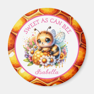 Imán Dulce como puede ser Abeja y flores de miel